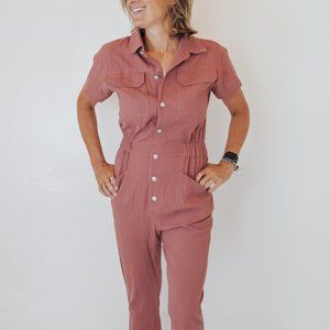 High Waist Wide Leg Jumpsuit